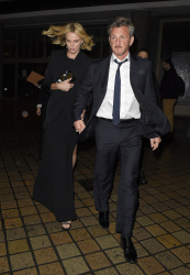 Charlize Theron and Sean Penn - seen leaving Royal Festival Hall. London - February 16, 2015 (153xHQ) EFKqK9hM
