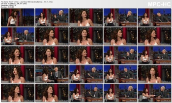 Robin Tunney - Late Show With David Letterman - 2-3-15