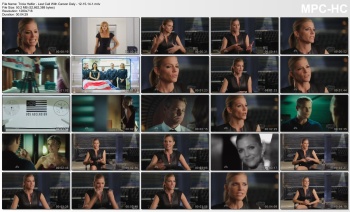 Tricia Helfer - Last Call with Carson Daly - 12-15-14