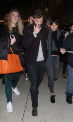 Jamie Dornan - Spotted at at LAX Airport with his wife, Amelia Warner - January 13, 2015 - 69xHQ PiihYkJb