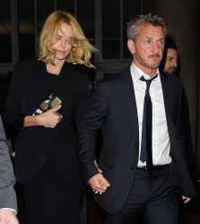 Charlize Theron and Sean Penn - seen leaving Royal Festival Hall. London - February 16, 2015 (153xHQ) R6xkOnZ3