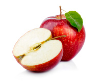 Красные яблоки на белом фоне (Red apple) RWIvyRsM
