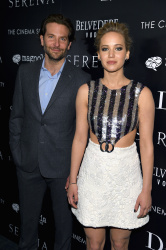 Jennifer Lawrence и Bradley Cooper - Attends a screening of 'Serena' hosted by Magnolia Pictures and The Cinema Society with Dior Beauty, Нью-Йорк, 21 марта 2015 (449xHQ) WcfPjLLU