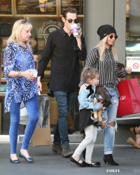 Ashley Tisdale - Leaving Coffee Bean & Tea Leaf with Mikayla, Chris and Lisa in West Hollywood - February 17, 2015 (22xHQ) ZE4VFxF7