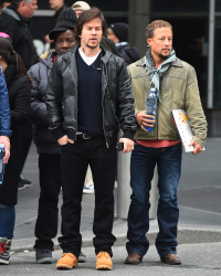 Mark Wahlberg - talking on his phone seen walking around New York City (December 14, 2014) - 19xHQ ZMobauj8
