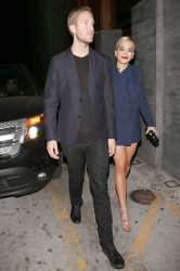 Calvin Harris and Rita Ora - leaving 1 OAK nightclub in Los Angeles - January 25, 2014 - 25xHQ PPyA04Uj