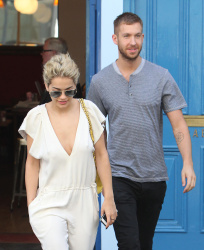 Calvin Harris and Rita Ora - leaving Calvin Harris' house - June 5, 2013 - 11xHQ QM4I9AQn