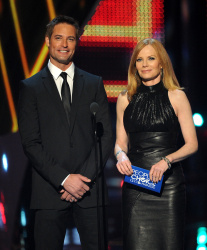 Marg Helgenberger & Josh Holloway - 40th Annual People's Choice Awards at Nokia Theatre L.A. Live in Los Angeles, CA - January 8. 2014 - 39xHQ QuwhnzPt