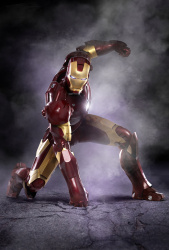 Robert Downey Jr., Jeff Bridges, Gwyneth Paltrow, Terrence Howard - промо стиль и постеры к фильму "Iron Man (Железный человек)", 2008 (113хHQ) Zxtl7cUw